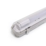 Noxion Réglette LED Étanche Boîtier Vide  Poseidon V2.0 incl. 1x Noxion Tube LED T8 Standard Output 19W 2300lm - 865 Lumière Du Jour | 150cm