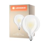 Ledvance Classic LED E27 Globe Filament Dépolie 6.5W 806lm - 827 Blanc Très Chaud | Équivalent 60W