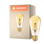 Ledvance Vintage 1906 LED E27 Poire Claire 6.5W 725lm - 824 Blanc Très Chaud | Dimmable - Équivalent 55W