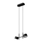 Ledvance Decor Kyoto Suspension Luminaire Noir 20W 820lm - 930 Blanc Chaud | Meilleur Rendu Des Couleurs - Dimmable