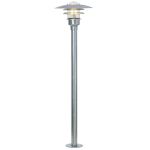 Nordlux Lønstrup 32 Lampadaire extérieur Acier et Verre Gris | 320mm - IP44 - Convient pour E27