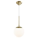 Nordlux Grant Suspension Luminaire Verre Dorée | Convient pour E14
