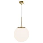 Nordlux Grant Suspension Luminaire Verre Dorée | Convient pour E27