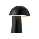DFTP by Nordlux Lampe De Chevet Faye Métal Noir 1W 300lm - 827 Blanc Très Chaud | 173mm - Touch Dimmable