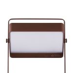 Nordlux Saulio Lampe De Chevet Brun 3.5W 200lm 830 Blanc Chaud | IP44 - avec Commutateur - Batterie - Solar