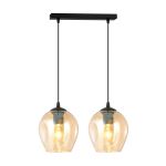 Emibig Suspension Luminaire Istar Acier Noir | Convient pour 2x E27 - Max 10W
