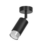 Emibig Plafonnier Hiro Acier Noir | Convient pour 1x GU10 - Max 10W