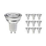 Lot 10x Noxion Lucent Spot LED GU10 PAR16 4.8W 450lm 36D - 840 Blanc Froid | Équivalent 65W