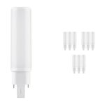 Lot 10x Ledvance Dulux-D LED 6W - 830 Blanc Chaud | 2-Pins - Équivalent 13W