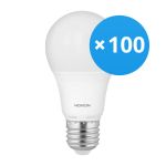 Lot 100x Noxion Pro LED E27 Poire Dépolie 5.5W 470lm - 827 Blanc Très Chaud | Dimmable - Équivalent 40W