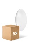 Lot 5x Ledvance Surface Circulaire 250 13W 840 960lm Blanc IP44 | Blanc Froid