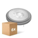 Lot 6x Ledvance Superior Spot LED Réflecteur G53 AR111 11.7W 800lm 40D - 927 Blanc Très Chaud | Meilleur rendu des couleurs - Dimmable - Équivalent 75W