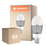 Lot 6x Ledvance LED ampoule HQL LED P E40 41W 5400lm - 827 Blanc Très Chaud | Équivalent 125W