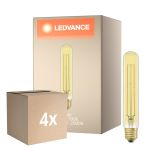 Lot 4x Ledvance Vintage 1906 LED E27 tube Dorée 4W 400lm - 820 Blanc Très Chaud | Équivalent 35W