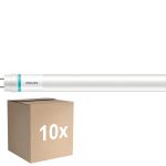 Lot 10x Philips Tube LED T8 MASTER Value (EM/Direct 230V) High Output 19.3/23W 2900/3400lm - 830 Blanc Chaud | 150cm - Lumen Commutateur - Équivalent 58W