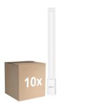 Lot 10x Osram Dulux L LED 2G11 18W 2070lm - 830 Blanc Chaud | 4-pin - Équivalent 36W
