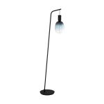 Eglo Lampadaires Salon Cranley Acier Noir | IP20 - Convient pour 1x E27 