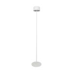 Eglo Lampadaires Salon Roccanova-L Solar Acier Blanc 2W 270lm - 830 Blanc Chaud | IP44 - Dimmable tactile - USB-C
