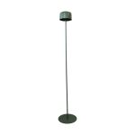 Eglo Lampadaires Salon Roccanova-L Solar Acier Vert 2W 270lm - 830 Blanc Chaud | IP44 - Dimmable tactile - USB-C