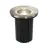 SLV Dasar Exact 116 Spot Au Sol Rond Acier Inoxydable | IP67 - Convient pour 1x GU10 Max. 35W - Dimmable
