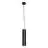 SLV Enola B Suspension Luminaire Aluminium Noir | Convient pour 1x GU10 
