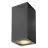 SLV Big Theo Applique Murale Aluminium Anthracite 42W 4000lm - 830 Blanc Chaud | Extérieur - IP44