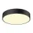 SLV Medo Pro 40 Mur et Plafonnier Aluminium Noir Rond 19W 2650lm - 930-940 CCT | IP50 - Meilleur Rendu Des Couleurs - Dali Dimmable 