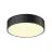 SLV Medo Pro 30 Mur et Plafonnier Aluminium Noir Rond 10W 1350lm - 930-940 CCT | IP50 - Meilleur Rendu Des Couleurs - Dimmable 