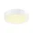 SLV Medo Pro 30 Mur et Plafonnier Aluminium Blanc Rond 10W 1250lm - 930-940 CCT | IP50 - Meilleur Rendu Des Couleurs - Dimmable 