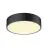 SLV Medo Pro 30 Mur et Plafonnier Aluminium Noir Rond 10W 1250lm - 930-940 CCT | IP50 - Meilleur Rendu Des Couleurs - Dali Dimmable 