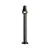 SLV T-Tube Aluminium Noir | Convient pour 1x GU10