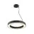 SLV Medo Cercle  60 Suspension Luminaire Aluminium Noir 27W 4000lm 110D - 930-940 CCT | Meilleur Rendu Des Couleurs - Dimmable 