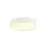 SLV Decona Mur et Plafonnier Aluminium Blanc Rond 18W 1600lm - 930 Blanc Chaud | IP44 - Meilleur Rendu Des Couleurs - Dimmable 