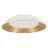 Ledvance Plafonnier LED Orbis Alva Blanc et Bois 36W 1600lm - 830 Blanc Chaud | Dimmable tactile