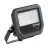 Ledvance Projecteur LED Aluminium Noir 8W 1100lm 100D - 830 Blanc Chaud | IP66 - Symétrique