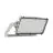 Ledvance Projecteur LED Max Radial 10 Aluminium Gris 600W 86000lm 10D - 730 Blanc Chaud | IP66 - Symétrique