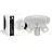 D'Lite Plafonnier Trop Blanc | Convient pour 3x GU10 