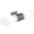 Nordlux Tangens Applique Murale Verre et Métal Gris | IP44 - Convient pour 2x E14
