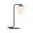 Nordlux Lampe De Chevet Grant Verre Noir | Convient pour 1x E14