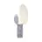 DFTP by Nordlux Lampe De Chevet Caché Marbre et Métal Gris | Convient pour 1x GU10