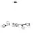 Emibig Suspension Luminaire Pandora Acier Noir | Convient pour 6x E14 - Max 10W