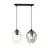 Emibig Suspension Luminaire Istar Acier Noir | Convient pour 2x E27 - Max 10W