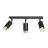Emibig Plafonnier Hiro Acier Noir | Convient pour 3x GU10 - Max 10W