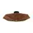 Good&Mojo Plafonnier Panama Rotin Brun | Convient pour 1x E27 