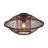 Good&Mojo Plafonnier Maui Bambou Burgundy S | Convient pour 1x E27 