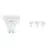 Lot 4x Osram Parathom Retrofit Spot LED GU10 PAR16 2,9W 250lm 120D - 827 Blanc Très Chaud | RGBW - Dimmable - Télécommande - Équivalent 25W