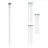 Lot 10x Philips Tube LED T8 CorePro (EM/Direct 230V) Standard Output 8W 800lm - 840 Blanc Froid | 60cm - Équivalent 18W