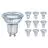 Lot 10x Ledvance Performance Spot LED Réflecteur GU10 PAR16 4.3W 350lm 120D - 827 Blanc Très Chaud | Équivalent 32W