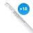 Lot 10x Noxion Tube LED T8 Avant Extreme (HF) High Output 20W 3100lm - 840 Blanc Froid | 150cm - Équivalent 58W