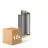 Lot 10x Nordlux Nico Applique Murale Aluminium Anthracite Up & Down | IP54 - Convient pour 2x GU10